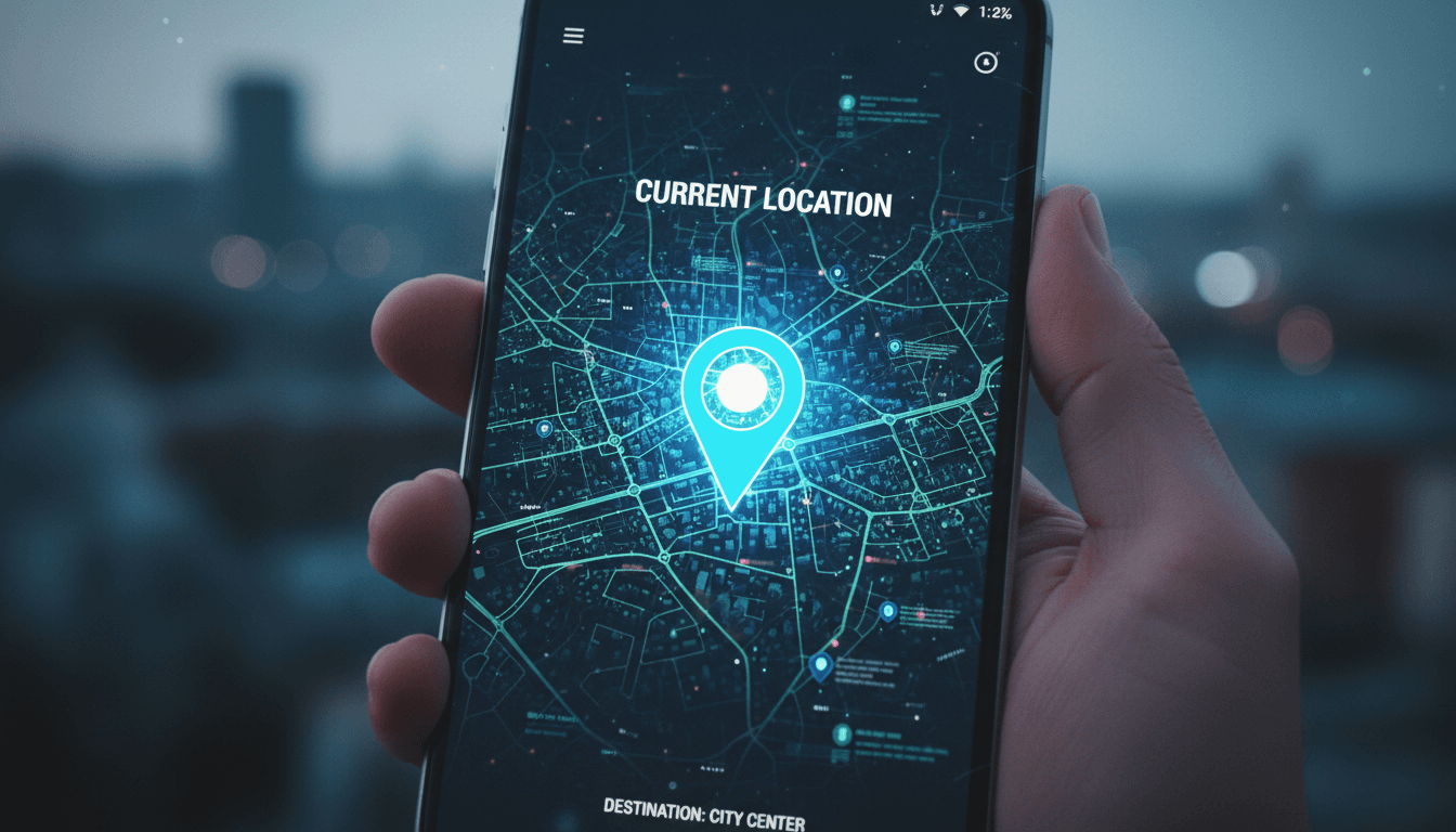 GPS signal tracking display